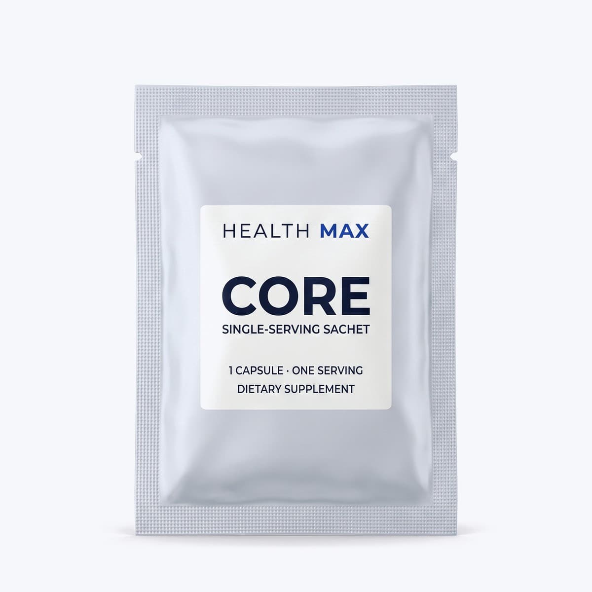 Health Max Core single-serving sachet
